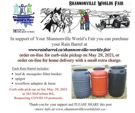 Rain Barrel Flyers Shannonville Worlds Fair