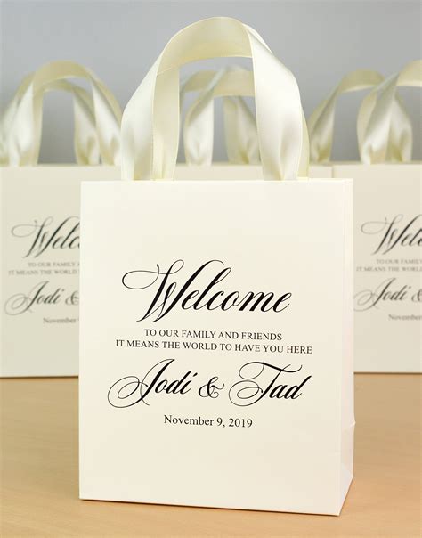 Welcome Bags For Wedding Iucn Water