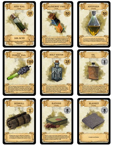 Dm Paul Weber — Over 300 Downloadable And Printable Dandd Cards I