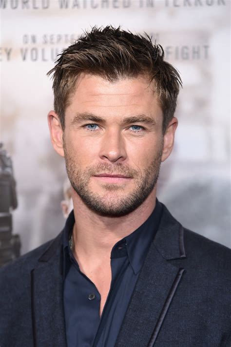 But chris hemsworth appeared to be quite at ease while getting long human hair added to his cropped mane as he transformed into his iconic film character thor on monday. Chris Hemsworth Gets Us Through the Morning at the "12 ...