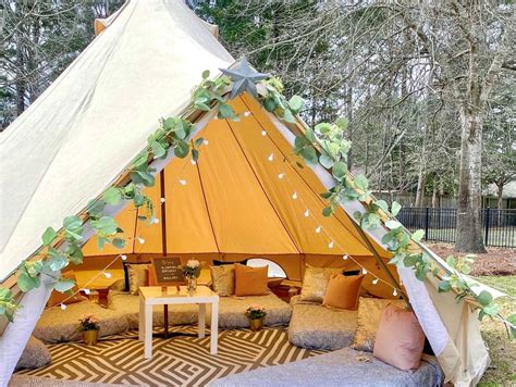 3 Glamping Party Sleepover Tents Br