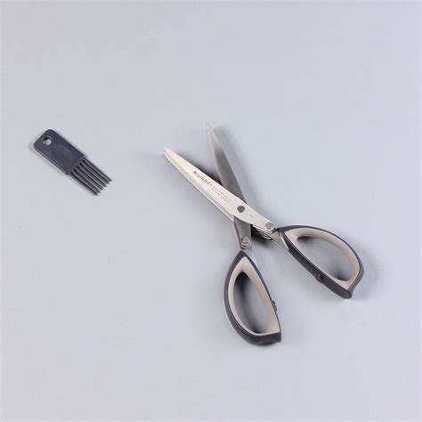 Essentials Stainless Steel Multi Blade Herb Scissors Berghoff Touch