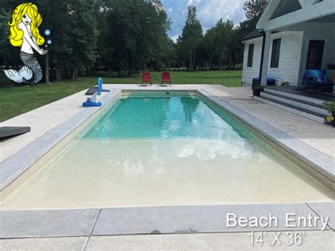 Image Result For Beach Entry Inground Pool Designs Beach Entry Pool