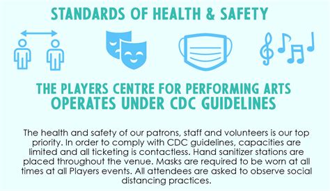 Health And Safety Procedures The Players Centre