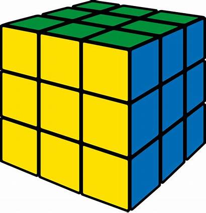 Icon Cube Rubik Yellow Rubiks Clipart Svg