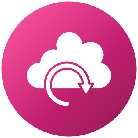 Cloud Backup Icon Style 7355769 Vector Art At Vecteezy