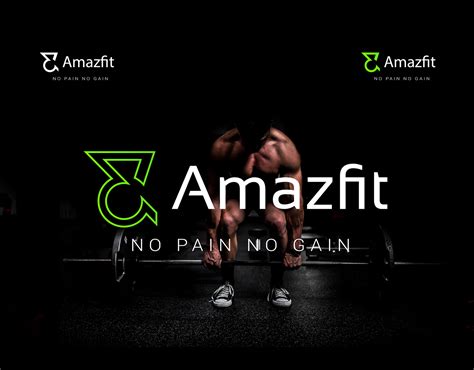 Amazfit Gym Fitness Logo Logo Design Brand Identity On Behance