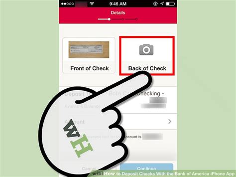 See how to deposit checks, including tips for deposits with your mobile device. How to Deposit Checks With the Bank of America iPhone App