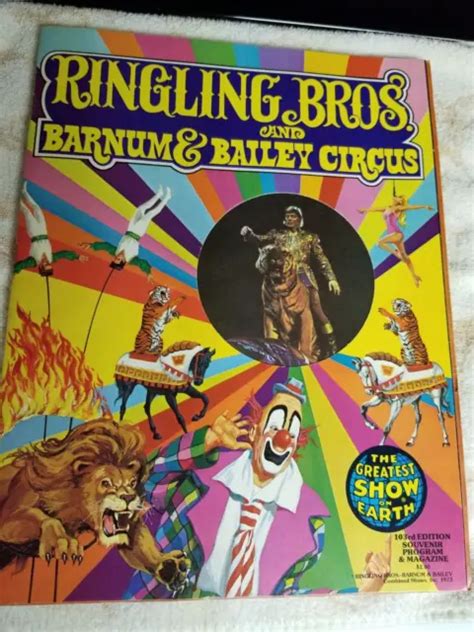 Ringling Bros And Barnum Bailey Circus Rd Ed Souvenir Program