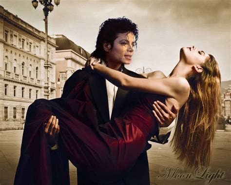 Romantic Photoshop For Fans Of Michael Jackson By Moon Light Michael Jackson Sexy Michael