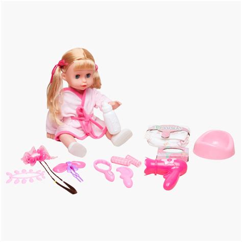 Baby Doll Play Set Multicolour Amazing Playtime Pal For Little Girls