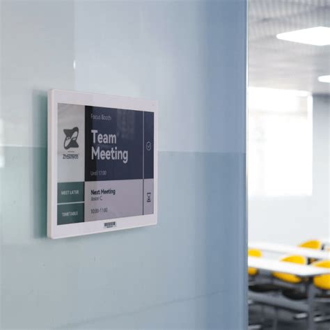 Digital Meeting Room Signage Zhsunyco