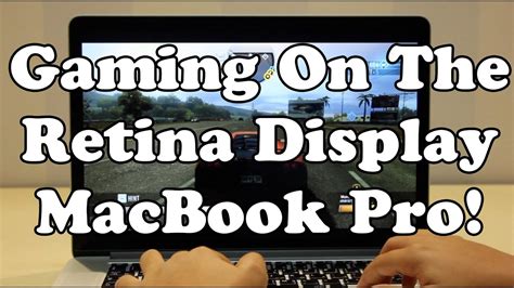 Gaming On The Retina Macbook Pro Driver San Fransisco Youtube