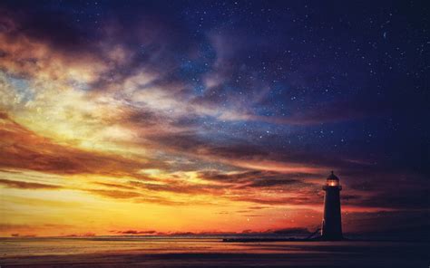 Lighthouse Hd Wallpaper Background Image 1920x1200 Id268532