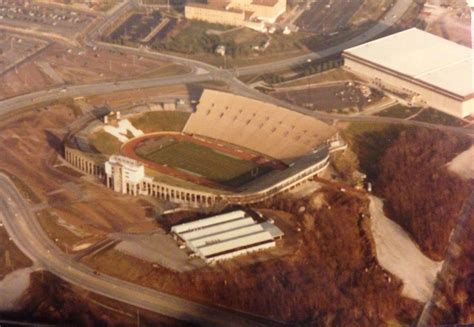 Aerial View Of Mizzou Football Stadium Early 1980s Mizzou Football