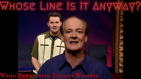 Weird Newscasters Younger Weather Whose Line Is It Anyway Classic