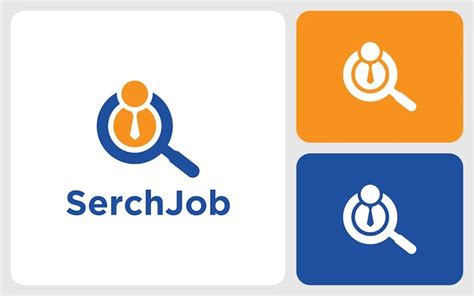 Premium Vector Job Search Premium Logo