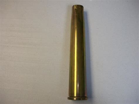 Large Brass Gun Shell Casing West Shore Langfordcolwoodmetchosin