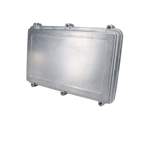 Aluminum Enclosure With Emirfi Shielding Gasket Ans 3809 Bud Industries