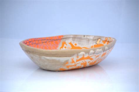 Ceramic Bowl Ceramic Serving Bowl Unique Pottery Bowl