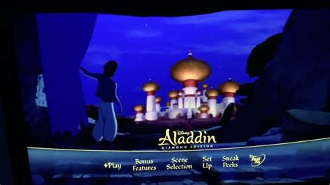 Aladdin Diamond Edition Dvd Menu Youtube