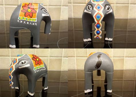 Milk Jug Elephant Milk Jug Crafts Craft Projects For Kids Milk Jug
