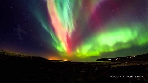 24) in a supercharged light show…the northern lights show was sparked by an intense solar flare that erupted from the sun late sunday (jan. Night of the Northern Lights - YouTube