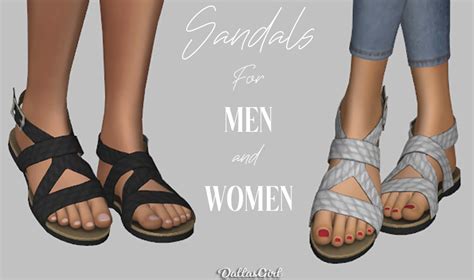 Bambam Sandals New Mesh Sims 4 Cc Shoes Sims 4 Mm Sims 4 Cc Packs