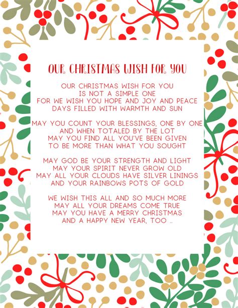 Merry Christmas Poem