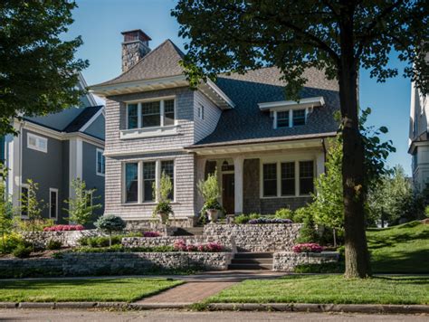 Shingle Style Reimagined Traditional House Exterior Minneapolis