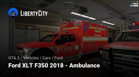 Download Ford Xlt F350 2018 Ambulance For Gta 5