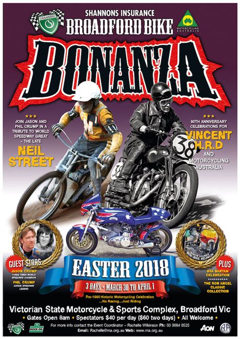 2018 Shannons Insurance Broadford Bike Bonanza Brings A Bike Out Of 48