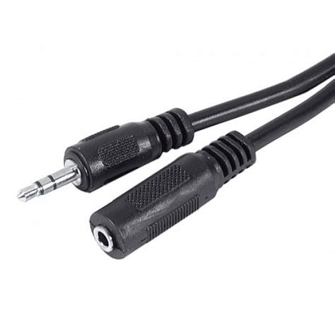 Rallonge Audio Jack 35 Mm Stéréo Mâlefemelle 15 Mètres Na