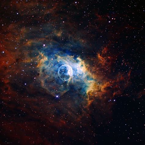 Jean Baptiste Faure Stunning Image Of Ngc 7635 The Bubble Nebula
