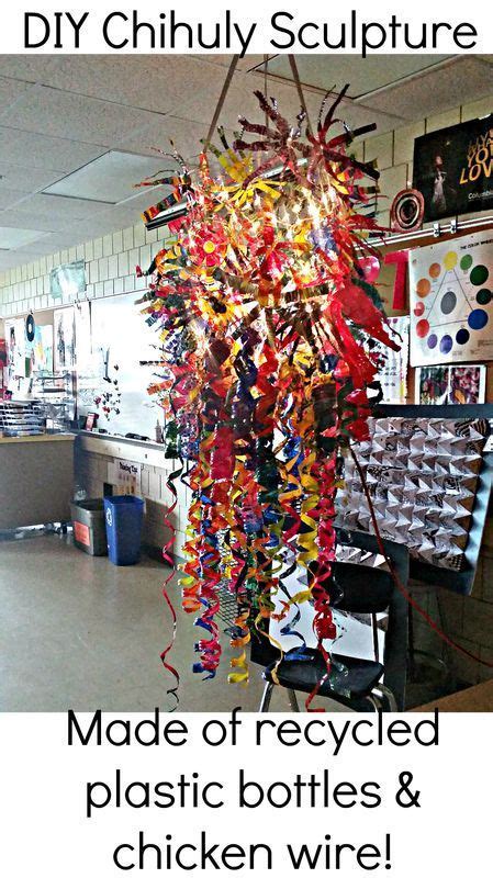Chihuly Sculpture Made Of Plastic Bottles Chicken Wire And Christmas