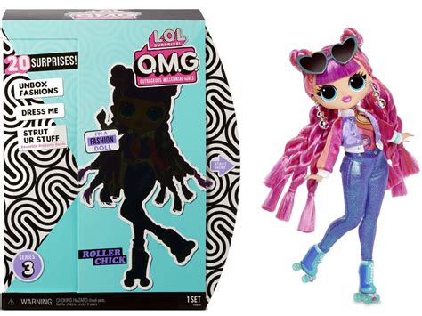 lol surprise omg series 3 roller chick fashion doll 35051567196 ebay