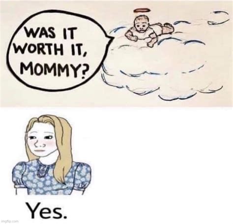 Was It Worth It Mommy Imgflip