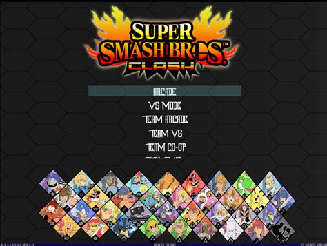 Super Smash Bros Clash Mugen Game Mugenation