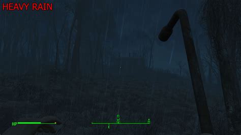 Fallout 4 Heavy Rain Fallout 4 Fo4 Mods