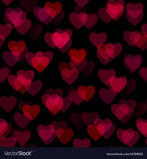 Only the best hd background pictures. Red heart shapes isolated on black background Vector Image