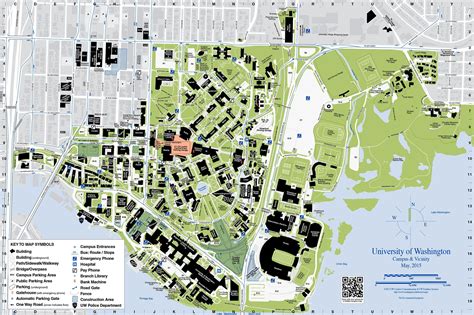 University Of Washington Campus Map Zone Map