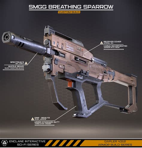 Enclave Interactive Smmgg Fire Breathing Sparrow