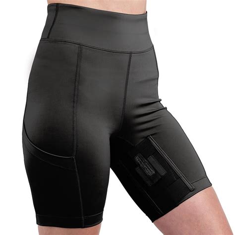 Womens Concealed Carry Thigh Holster Shorts Undertech