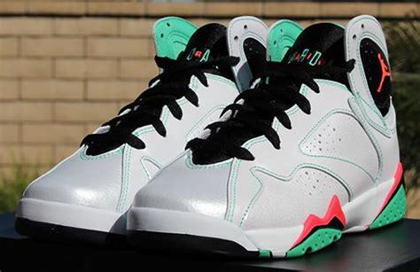 Air Jordan 7 Girls White Infrared Verde Available Early Sneakerfiles