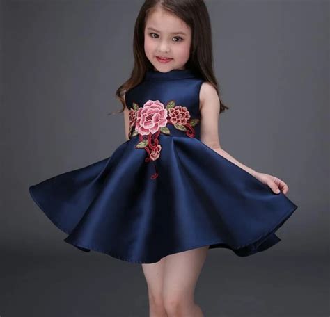 2016 New Cute Girls Baby Fashionable Dresses Summer Party Birthday