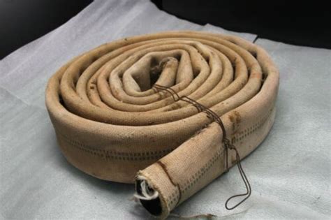 4 Canvas Vintage Fire Supply Hose No Fittings Ebay
