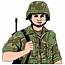 Soldier Clip Art 082210» Vector  Free Images