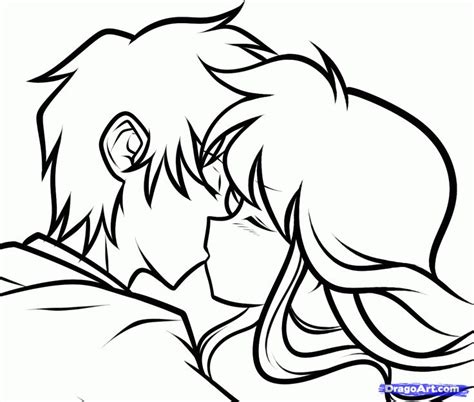 Cute Anime Girls Kissing Cute Anime Boys Coloring Pages Libertyecclay