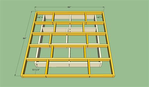 Diy King Size Floating Platform Bed Plans Diy Floating Bed Frame