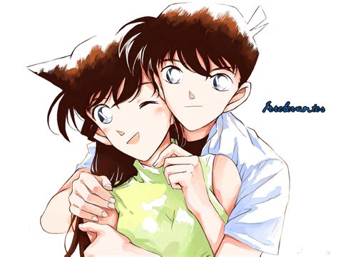 Render Shinichi And Ran By Irrelevantes On Deviantart